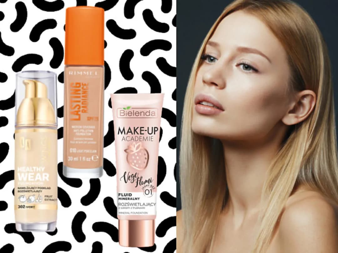 Najlepsze lekkie podkłady rozświetlające - efekt promiennej skóry