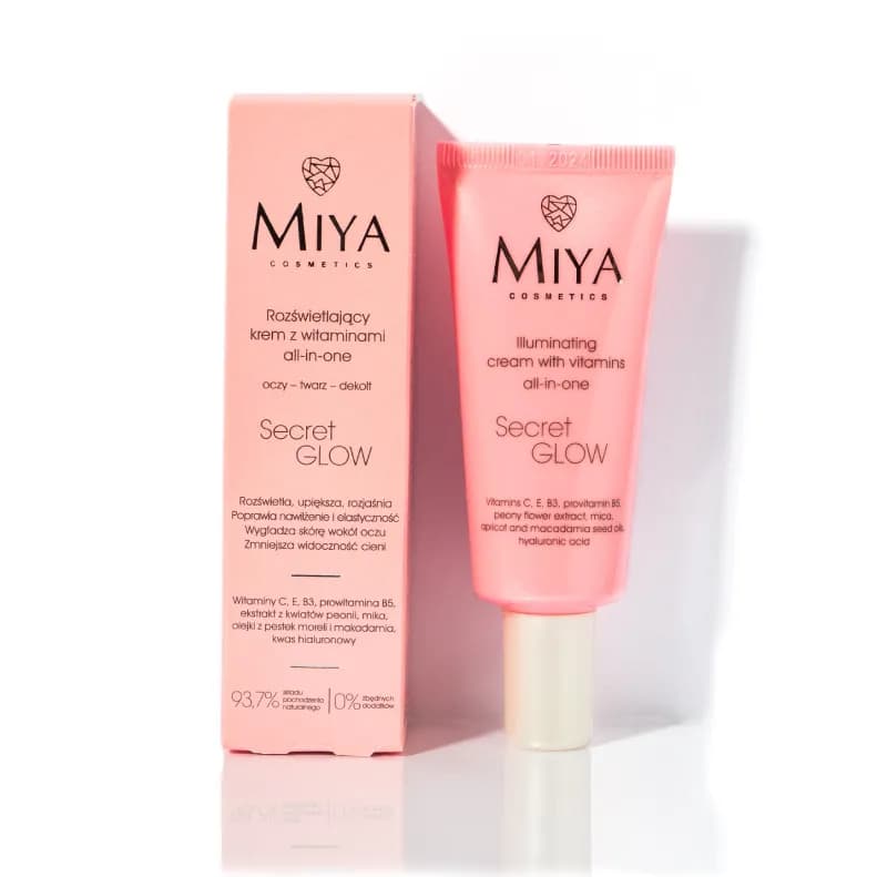 Rewelacyjny krem rozświetlający z witaminami Miya: Sekret zdrowej i promiennej skóry