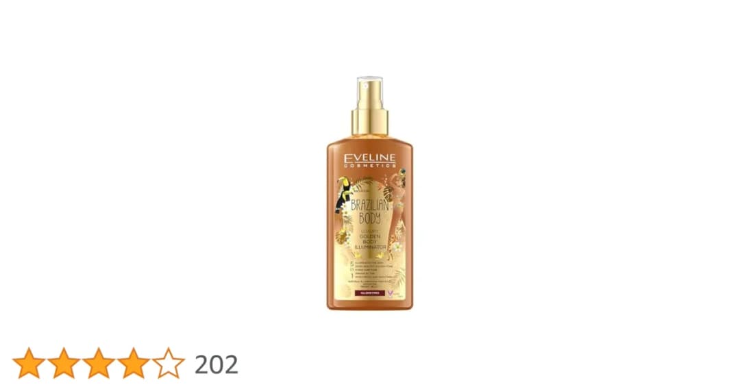 Złoty eliksir Eveline Brazilian Body: Sekret perfekcyjnie rozświetlonej skóry