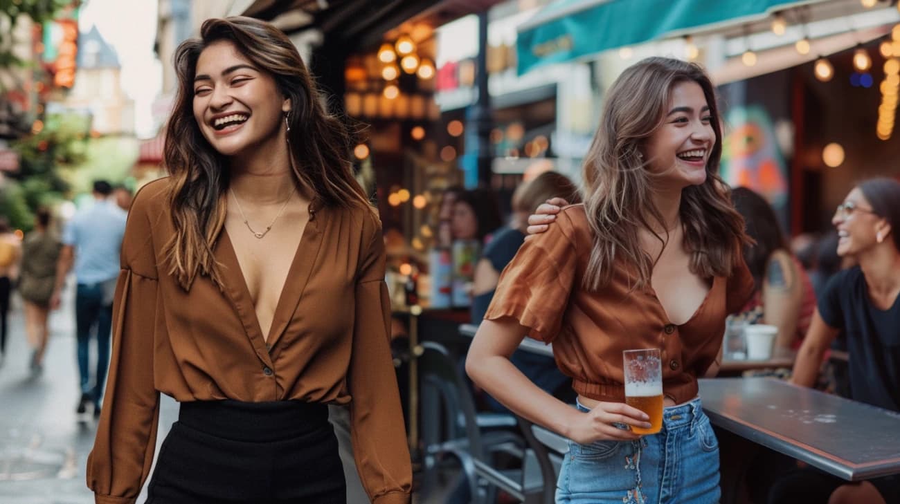 Jak nosić brazową koszulę, aby zwrócić uwagę?